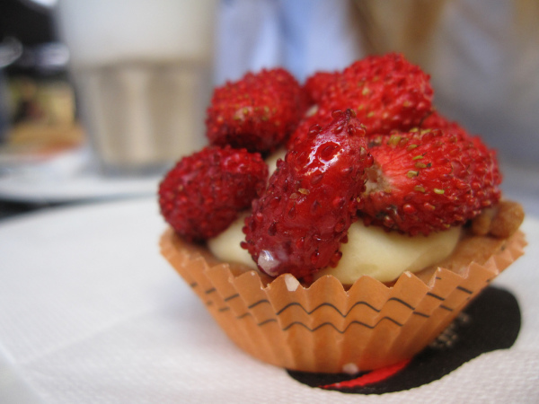 Wild Strawberry Tart